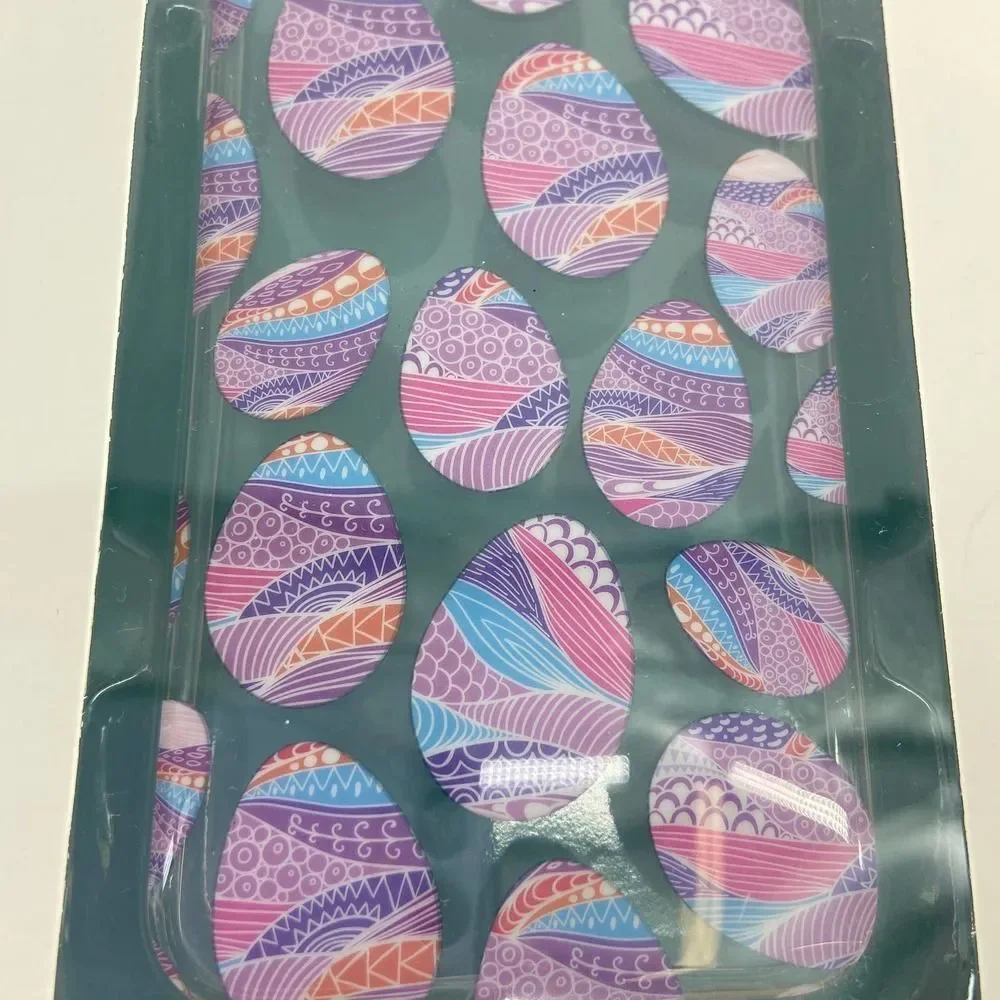 LMNT Geometric abstract printed clear iphone X XS phone case NWT